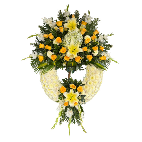 CORONA FUNEBRE "Luz del Creador"