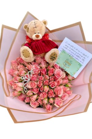 Ramo especial de mini rosas